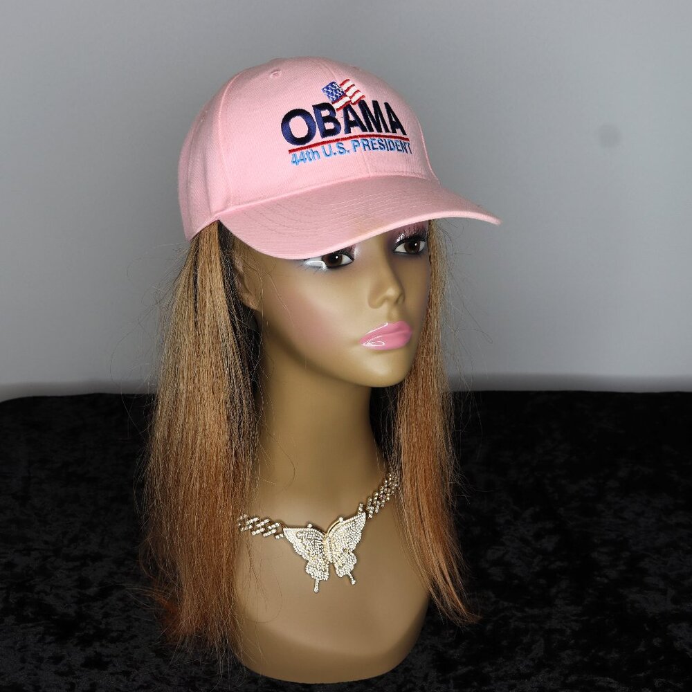 Pink Obama 44th President Cap – Pretty in Power 🎀